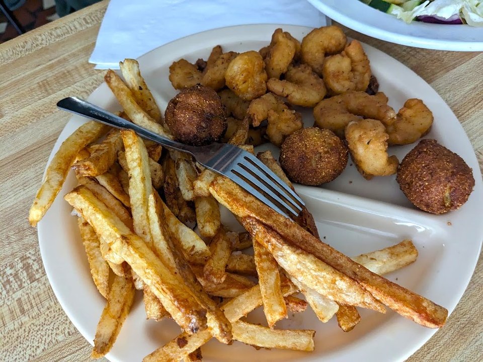 Fried Shrimp Platter